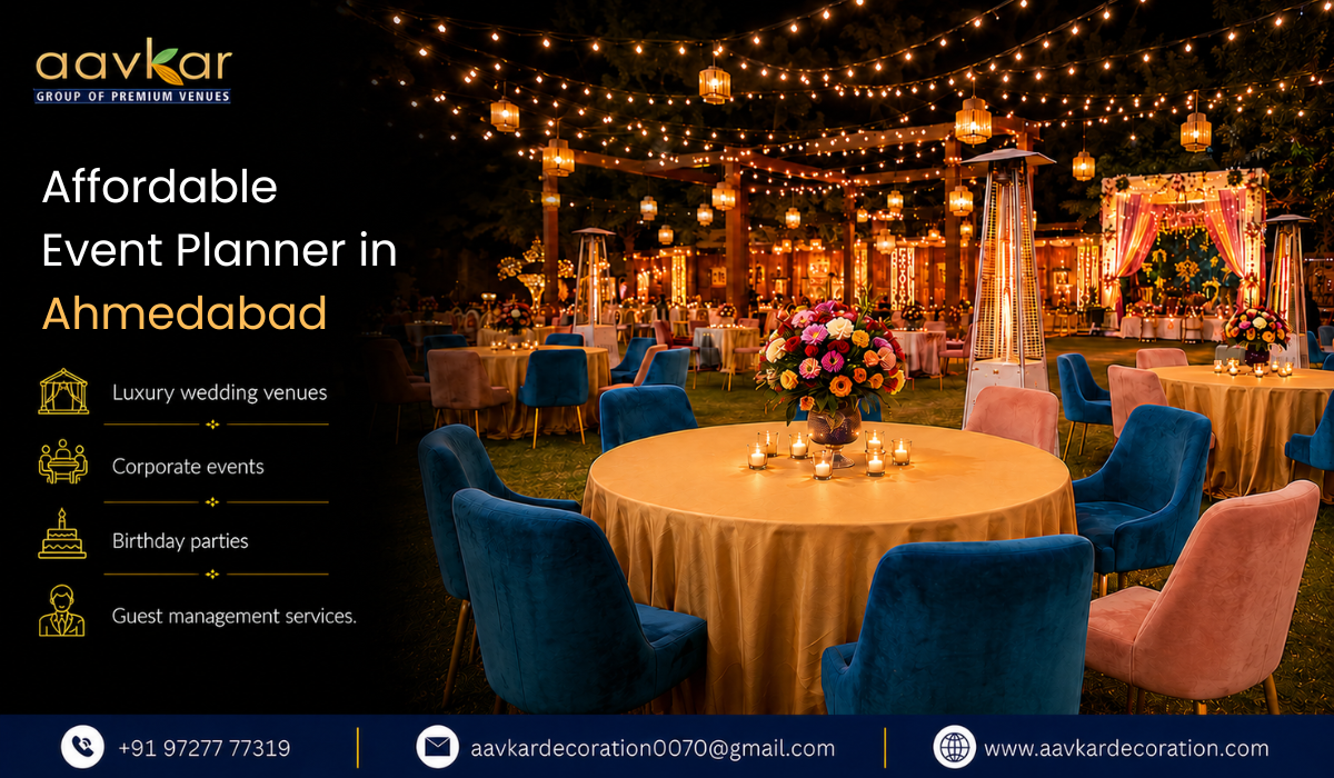 Affordable Event Planner in Ahmedabad