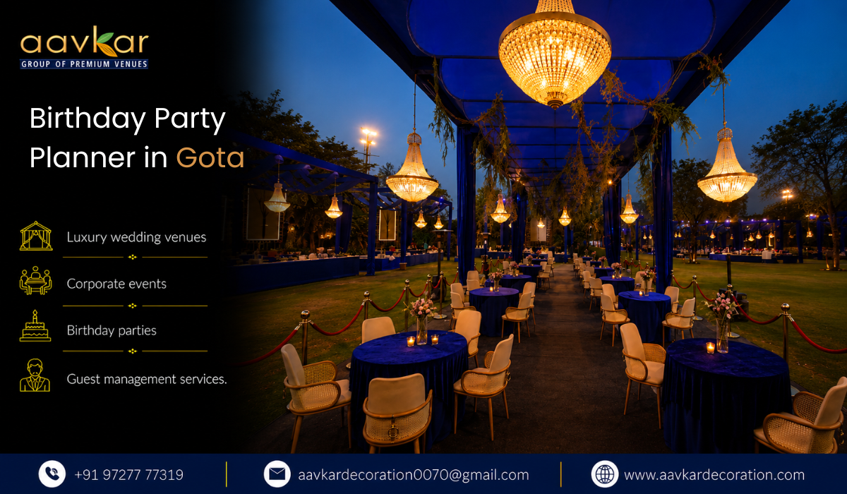 Birthday Party Planner in Gota