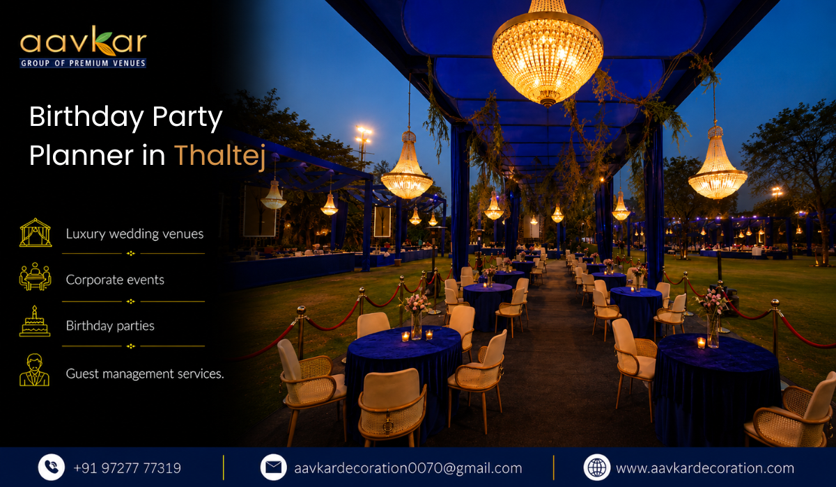 Birthday Party Planner in Thaltej