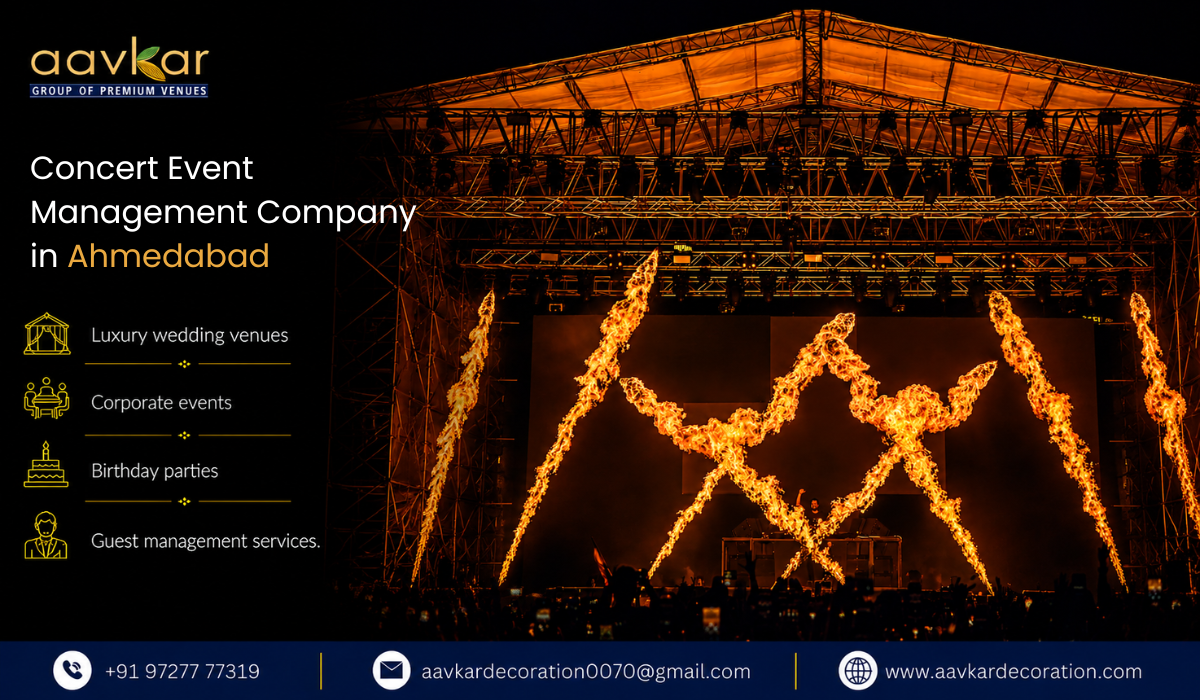 Concert Event Management Company in Ahmedabad