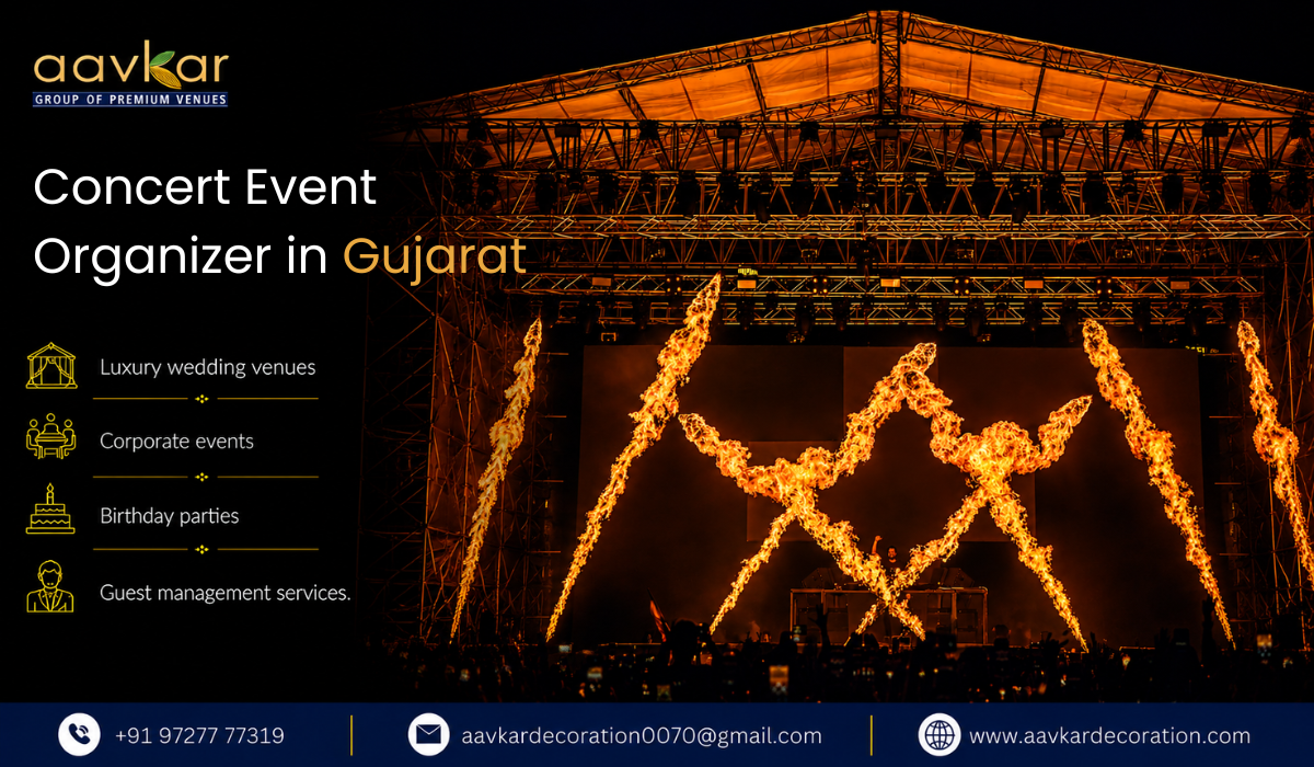 Concert Event Organizer in Gujarat
