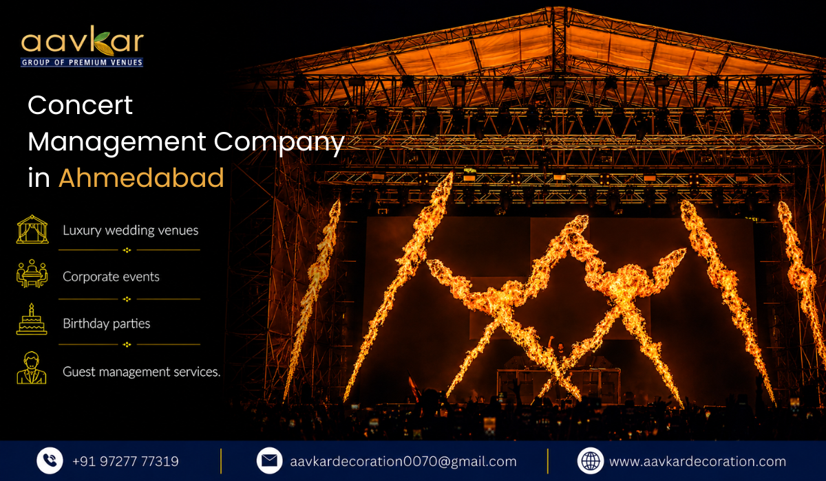 Concert Management Company in Ahmedabad