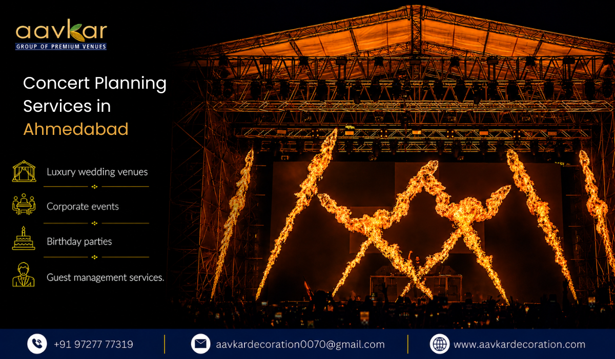 Concert Planning Services in Ahmedabad