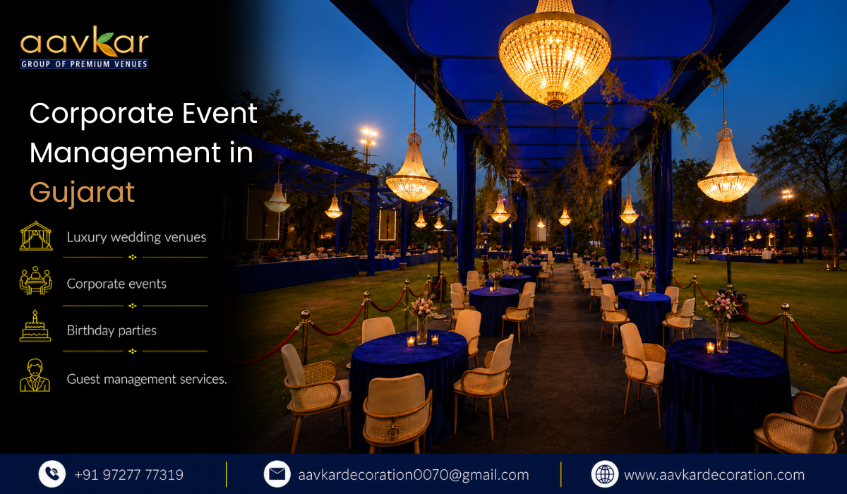 Corporate Event Management in Gujarat
