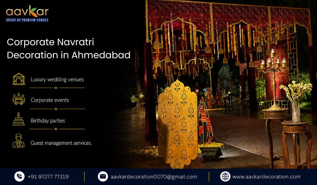Corporate Navratri Decoration In Ahmedabad