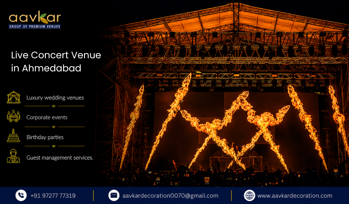 Live Concert Venue in Ahmedabad