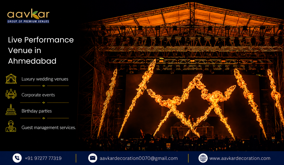 Live Performance Venue in Ahmedabad