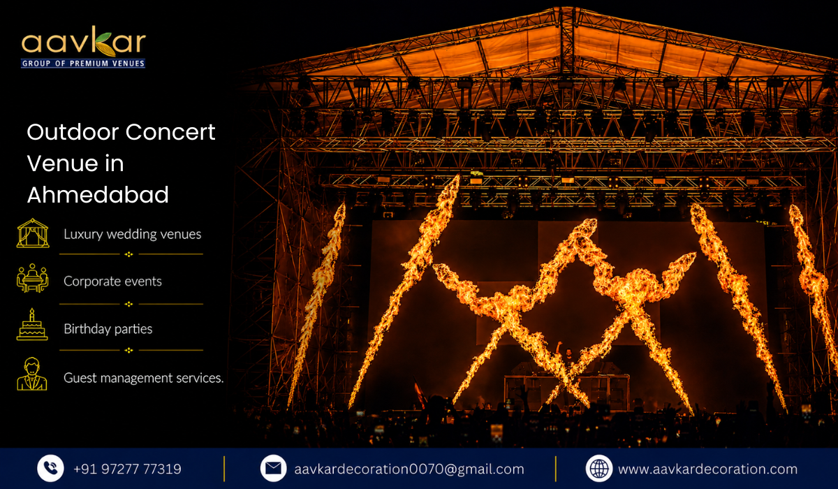 Outdoor Concert Venue in Ahmedabad