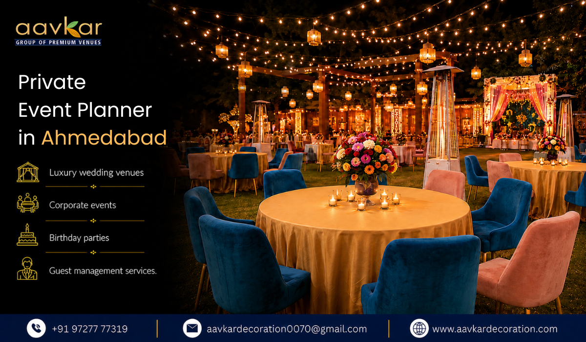 Private Event Planner in Ahmedabad
