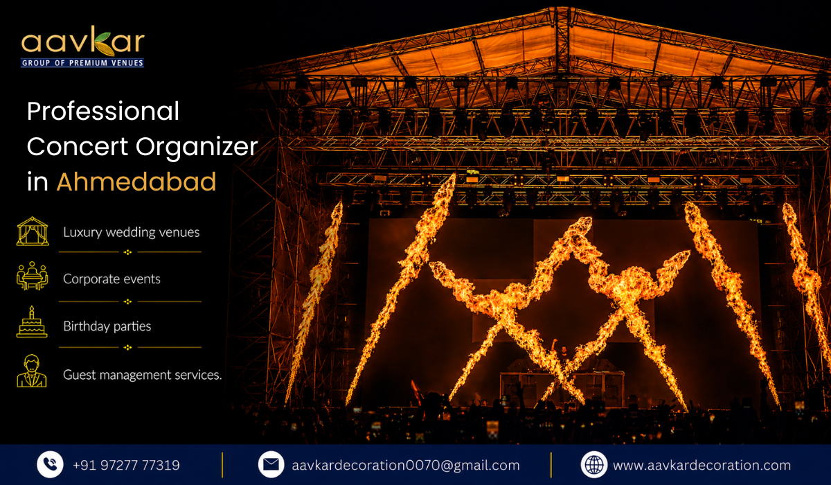 Professional Concert Organizer in Ahmedabad