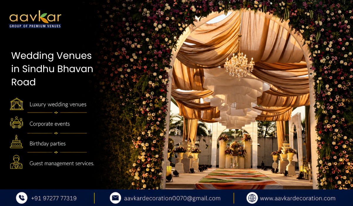 Wedding Venues in Sindhu Bhavan Road